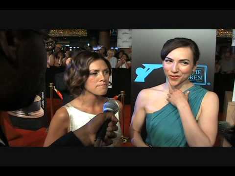 Liz Hendrickson Eden Riegel and Greg Rikaart Inter...