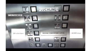 AWESOME & FUN Dover Traction Elevators at One Orlando Center Parking Garage