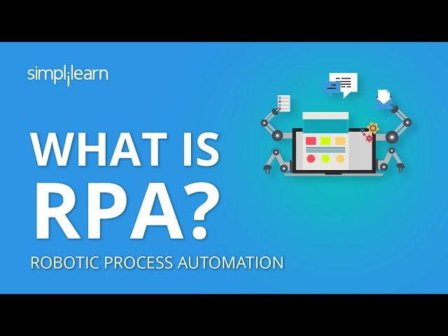 What Is Robotic Process Automation (RPA)? | Introduction To RPA | RPA Training | Simplilearn class=