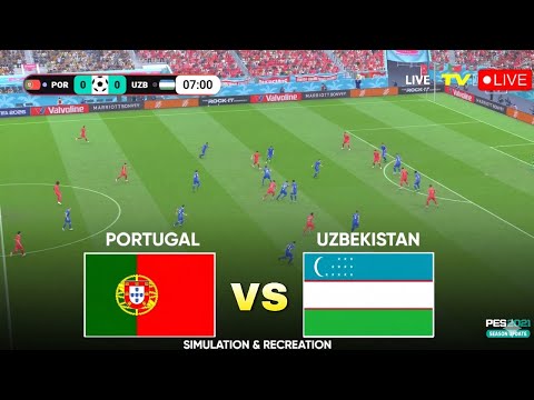 🔴 LIVE | PORTUGAL 🇵🇹 vs UZBEKISTAN 🇺🇿 | FIFA WORLD CUP 2026 | eFootball Simulation Match ⚽🔥