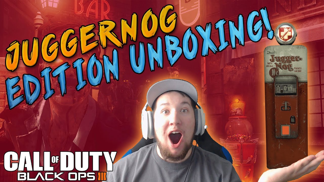 JUGGERNOG Mini-Fridge UNBOXING! Black Ops 3 Zombies Juggernog