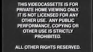 Black Fbi Warnings 1997-2001