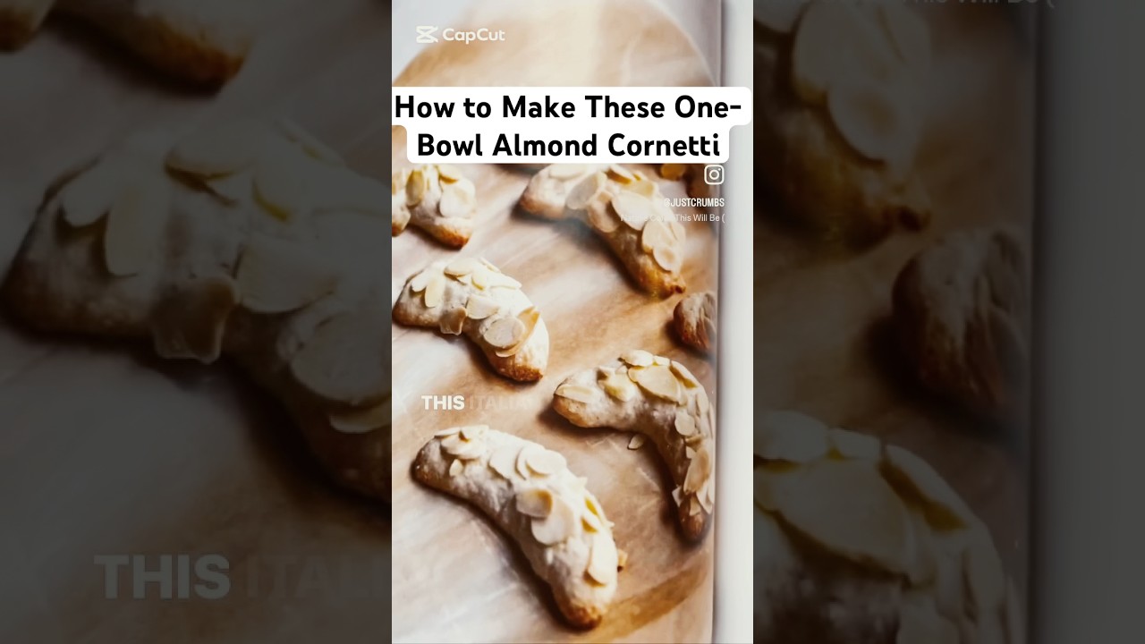 Make these easy Italian cookies for your morning coffee! 