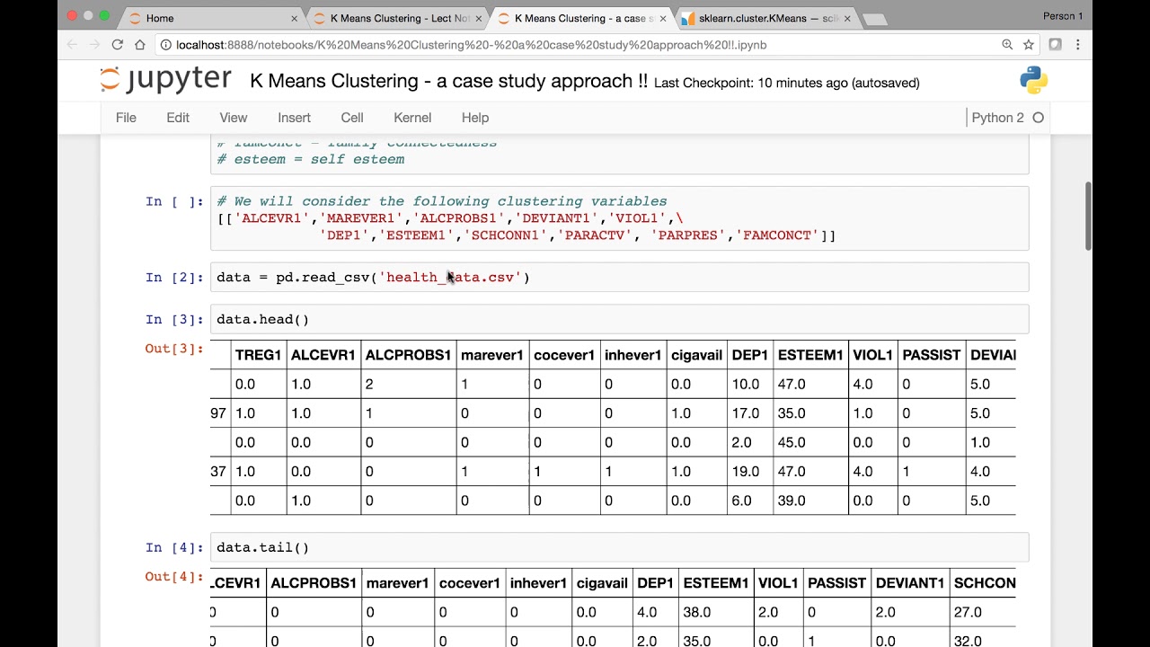 K Means Clustering Part 1 - YouTube
