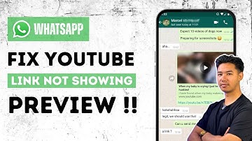 YouTube Link Not Showing Thumbnail On WhatsApp