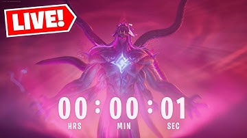 🔴FORTNITE ZERO HOUR LIVE EVENT (CHAPTER 6 FINALE)