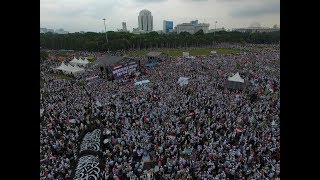 Aksi Bela Palestina "Indonesia Bersatu Bela Palestina'