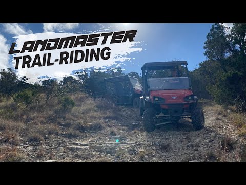 Trail Riding The 2021 Landmaster UTVs - American Landmaster