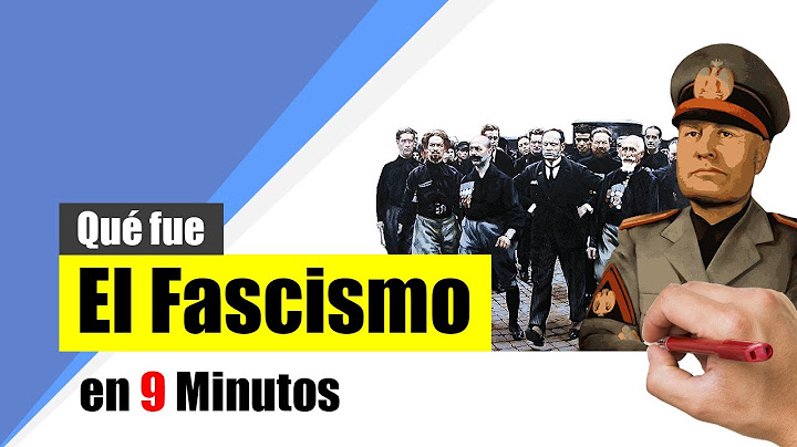 ¿Qué fue el FASCISMO? - Resumen | Definición, características y orígenes.