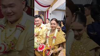 Khmer Traditional wedding 🇰🇭🙏 #cambodia #wedding #khmerculture 🌾🌺❤️