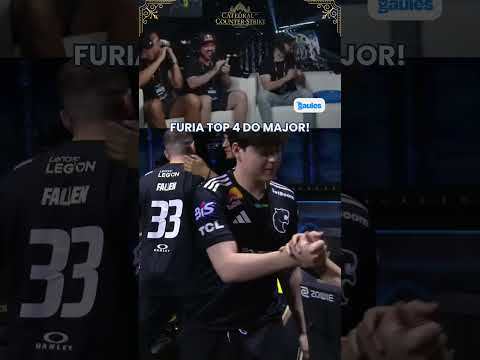A FURIA ESTÁ NAS SEMIS DO MAJOR! #cs2 #gaules