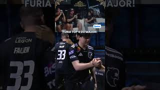 A FURIA ESTÁ NAS SEMIS DO MAJOR! #cs2 #gaules