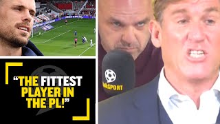 "THE FITTEST PLAYER IN THE PL!" Danny Murphy & Simon Jordan debate Jordan Henderson's fitness