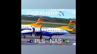 (Full Flight) InterCaribbean Airways | Embraer 120 Brasilia | PLS - NAS | VQ-TEL