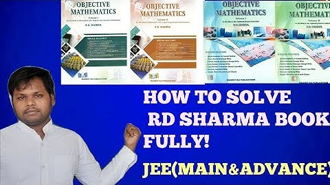 #How_to_solve_rd_sharma_book_fully| how to fully solve rd sharma objective book jee(main&advance)