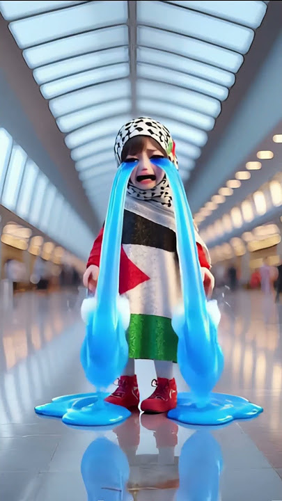 Lagu Atuna Tufuli, Gadis Palestina berdiri berurai airmata #sad #atunatufuli #palestine