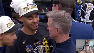 The Warriors Welcomes Jordan Poole Back with Tribute Video ❤️ (REACTION!!!)
