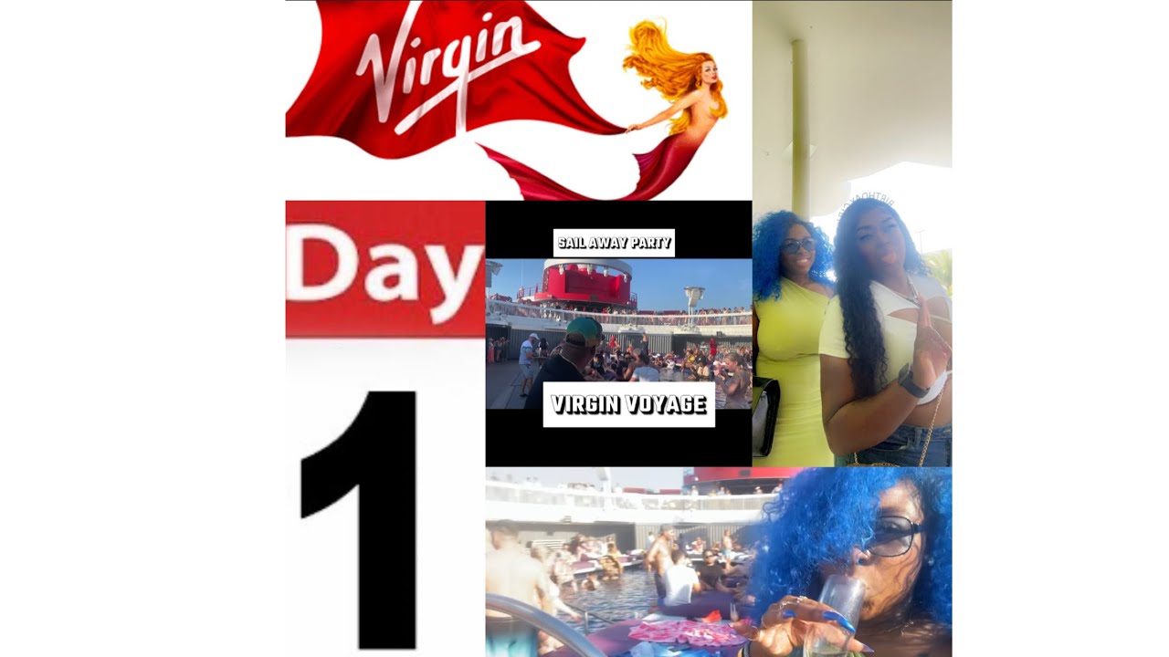 First Day on All ADULT Virgin Voyages Cruise checking in/ mini room