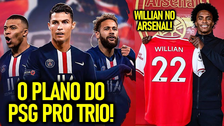 PLANO do PSG para CR7, NEYMAR e MBAPPE! - WILLIAN no ARSENAL!   JOÃO FELIX no CITY!