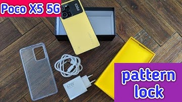 How To Set Screen Lock Pattern In Poco X5 5g, Screen Lock Password Setting, How To Set Pattern Lock