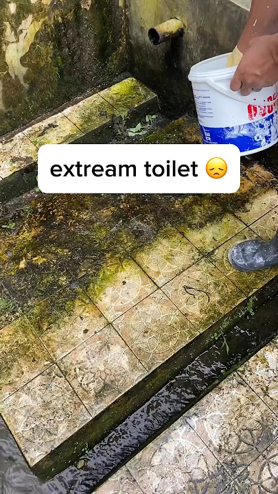 Cleaning extream toilet masjid 😞