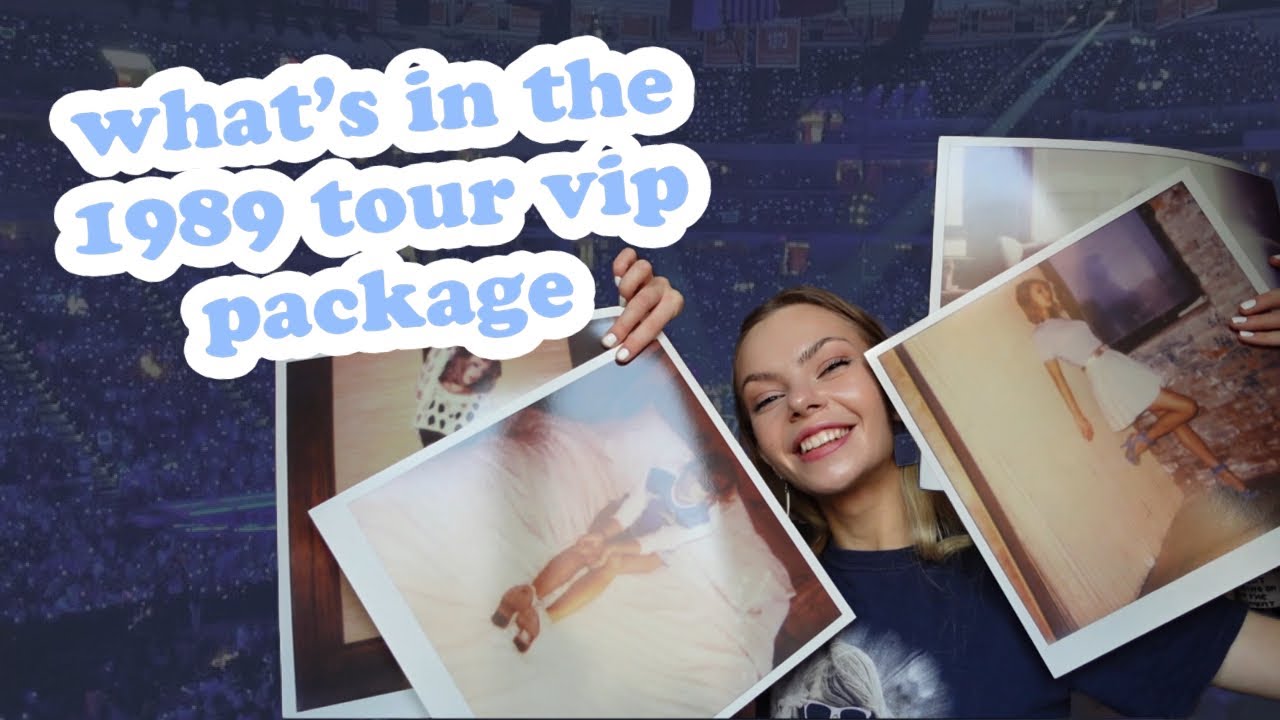 What's Included in the 1989 VIP Taylor Swift Tour Package Rachel Lord 