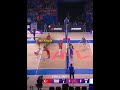 This volleyball play is absolutely insane 🔥 #tournament #shorts #volleyball