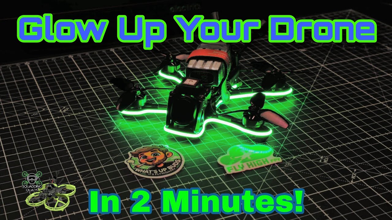 Install LED Strips on Your FPV Drone in 2 Minutes! | Quicker With Quads ...