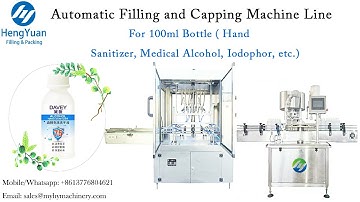 Automatic Linear Liquid Filling and Single Head Bottle Capping Machines