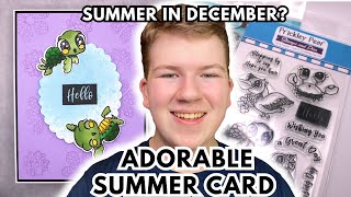 A SUMMER Card on CHRISTMAS EVE???