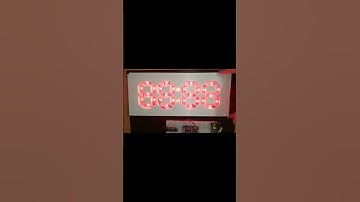 Digital Clock - Arduino Nano, Bluetooth : HC-05, Real time clock: DS3231,  WS2812B, DHT11