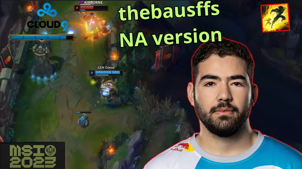 C9 Fudge thinks he is the thebausffs msi leagueoflegends lolclips 