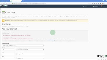 TinoHost - [cPanel] – Hướng dẫn tạo Cron jobs trên cPanel