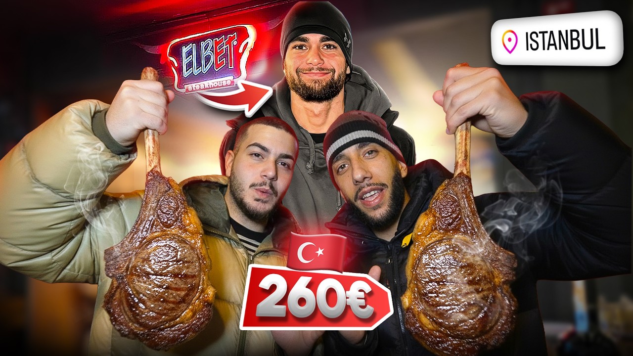 ICH TESTE ARDA SAATCI's LIEBLINGS RESTAURANT IN ISTANBUL 🥩🍔 🇹🇷 - Mit Rohat 🔥