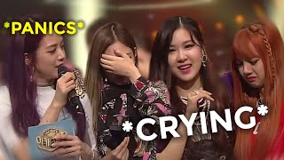 don't give blackpink microphones