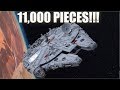 11K Piece LEGO Millennium Falcon MOC with Full Interior (Instructions For Sale!)