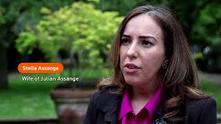 Julian Assange's wife vows to fight for his freedom | REUTERS