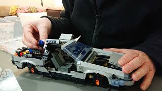 DeLorean LEGO 10300 Time Lapse