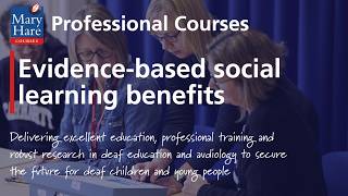 Professional Courses: Social Learning Benefits