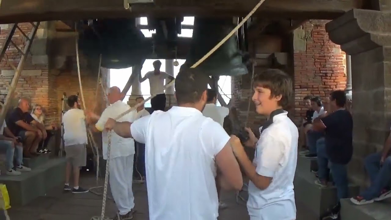 Campane della Basilica di San Frediano (Lucca)  13 Settembre 2022