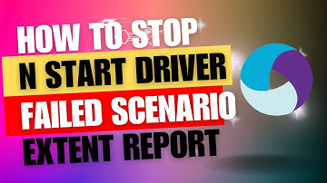 How to add Screenshot in Extent Report for Failed Test Cases. [start and stop driver].