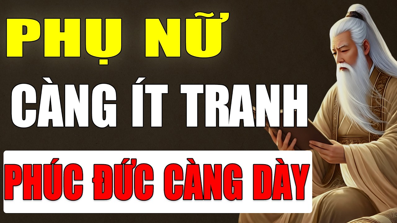 Cổ Nhận Tiết Lộ: Phụ Nữ Càng Ít Tranh, Phúc Đức Càng Dày.
