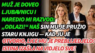 💔 Muž doveo novu djevojku i tražio razvod; sin mu dao knjigu – lice mu problijedjelo
