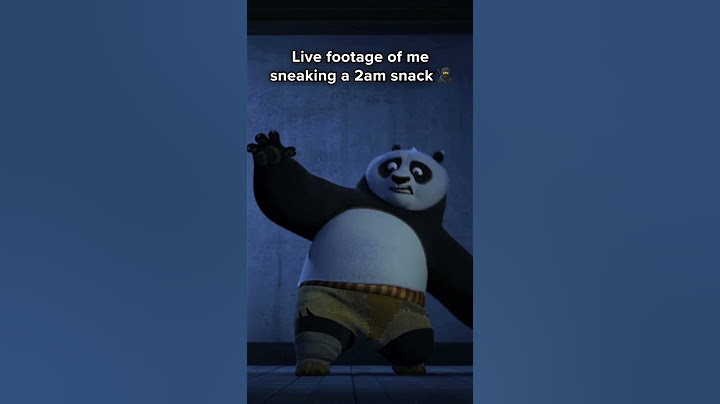 Can't Cheat on my Diet if No One Notices | KUNG FU PANDA 4