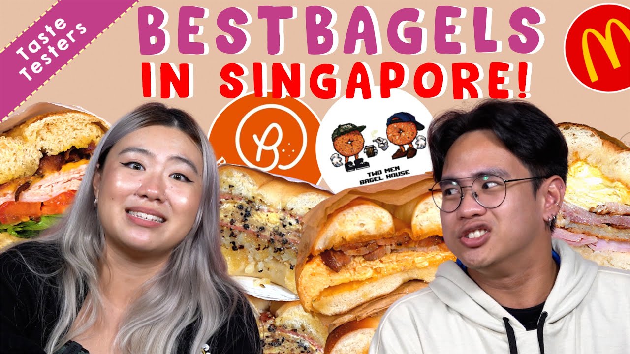 We Found The Best Bagels In Singapore!   Taste Testers   EP 135