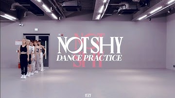 ITZY - NOT SHY (English Version) Dance Practice