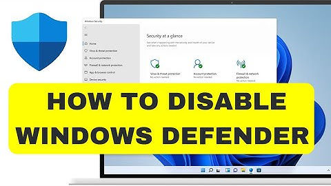 How to Disable or Enable Windows Defender on Windows 11 And Windows 10 - TEMPORARY & PERMANENTLY