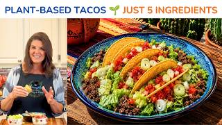 🌮 Only 5 Pantry Ingredients!  Amazing Taco Filling! 😍 screenshot 1