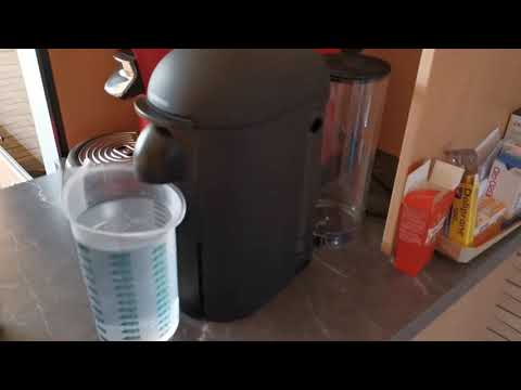 Comment détartrer une Nespresso VertuoPlus - Tutoriel de