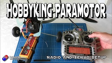 HobbyKing Paramotor Pt 2: Radio and servo setup